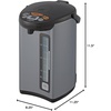 image:imageZojirushi CDWCC30 Micom Water Boiler and Warmer 101 oz Silver Dark Brown42 Quarts