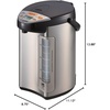 image:imageZojirushi Hybrid Water Boiler amp WarmerStainless Dark Brown