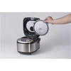 image:imageZojirushi Micom 3Cup Compact Size Multiple Settings Stainless Steel Made BuiltIn Retractable Power Cord and Easy to Transport Rice Cooker and WarmerStainless Black