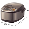 image:imageZojirushi NSTSC10 512Cup Uncooked Micom Rice Cooker and Warmer 10Liter55 cups