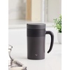 image:imageZojirushi SEKAE48TA Stainless Tea Tumbler with Handle 16Ounce BrownBrown
