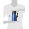 image:imageZojirushi SHHC10BM Stainless Steel Vacuum Carafe 1Liter Matte BlackMatte Navy