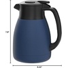 image:imageZojirushi SHHC10NU Stainless Steel Vacuum Carafe 1Liter Matte CopperMatte Navy