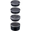 image:imageZojirushi SLJBE14BZ Mr Bento Stainless Lunch Jar 41 Oz Carbon BlackBlueberry