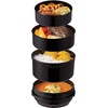 image:imageZojirushi SLJBE14BZ Mr Bento Stainless Lunch Jar 41 Oz Carbon BlackPlum