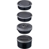 image:imageZojirushi SLJBE14BZ Mr Bento Stainless Lunch Jar 41 Oz Carbon BlackPlum