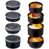 image:imageZojirushi SLJBE14BZ Mr Bento Stainless Lunch Jar 41 Oz Carbon BlackStainless