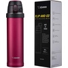 image:imageZojirushi SMQHE60GK FlipandGo Stainless Mug 20Ounce TealHibiscus Red