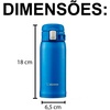 image:imageZojirushi SMSG48GJ Stainless Steel Vacuum Insulated Mug 16Ounce Star MintMatte Blue