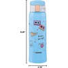 image:imageZojirushi SMSG48GJ Stainless Steel Vacuum Insulated Mug 16Ounce Star MintSketch Blue