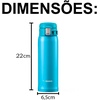 image:imageZojirushi SMSG48GJ Stainless Steel Vacuum Insulated Mug 16Ounce Star MintTurquoise Blue