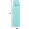 image:imageZojirushi SMVA60XA Vacuum Bottle 20 Ounce StainlessMint Blue