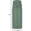 image:imageZojirushi SMVH72AZ GoCafe Insulated Stainless Steel Mug 24Ounce 72 liter PFASfree amp BPAfreeMoss Green