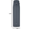 image:imageZojirushi SMVH72AZ GoCafe Insulated Stainless Steel Mug 24Ounce 72 liter PFASfree amp BPAfreeStone Gray