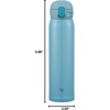 image:imageZojirushi SMWR48EDP Stainless Mug 16Ounce CantaloupLight Blue