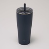 image:imageZojirushi SXHA89HVM Stainless Tumbler with Straw 30 ounces Mauve PurpleNavy Blue