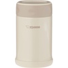 image:imageZojirushi Stainless Steel Food Jar Medium Dark BrownCream