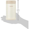 image:imageZojirushi Stainless Steel Food Jar Medium Dark BrownCream