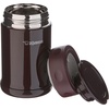 image:imageZojirushi Stainless Steel Food Jar Medium Dark BrownDark Brown
