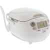 image:imageZojirushi NSZCC10 512Cup Neuro Fuzzy Rice Cooker and Warmer Premium White55Cup uncooked rice