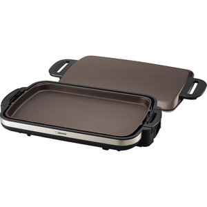 image:imageZojirushi EABDC10TD Gourmet Sizzler Electric Griddle One Size Dark BrownStainless Brown