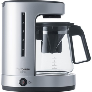 image:imageZojirushi ECDAC50BA ZUTTO Coffee Maker 5 Cups Black PFASfreeSilver