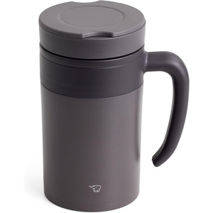 image:imageZojirushi SEKAE48TA Stainless Tea Tumbler with Handle 16Ounce BrownBrown