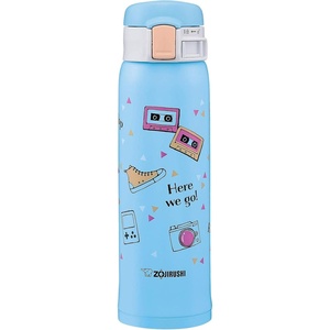 image:imageZojirushi SMSG48GJ Stainless Steel Vacuum Insulated Mug 16Ounce Star MintSketch Blue