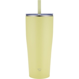 image:imageZojirushi SXHA89HVM Stainless Tumbler with Straw 30 ounces Mauve PurpleCitron Yellow