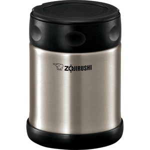image:imageZojirushi Stainless Steel Food Jar Medium Dark BrownBlackStainless
